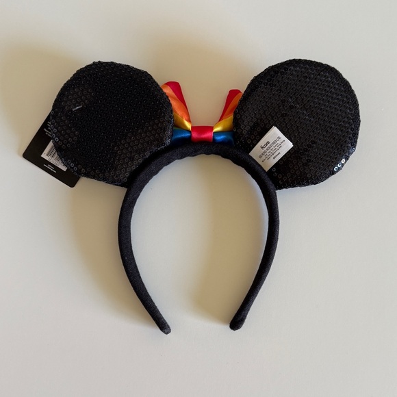 Disney Mickey Minnie Mouse Ears Pride Collection Headband Unisex One Size NWT - Picture 8 of 8